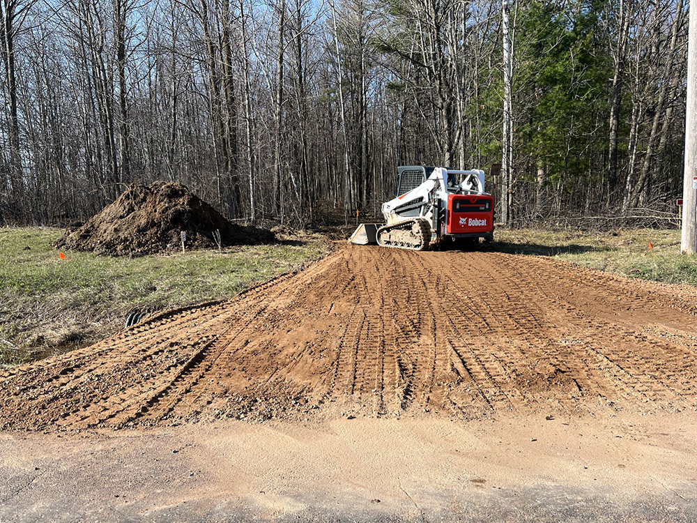 Land Clearing, Driveway Install, & Building Pad - Anderson Excavating ...