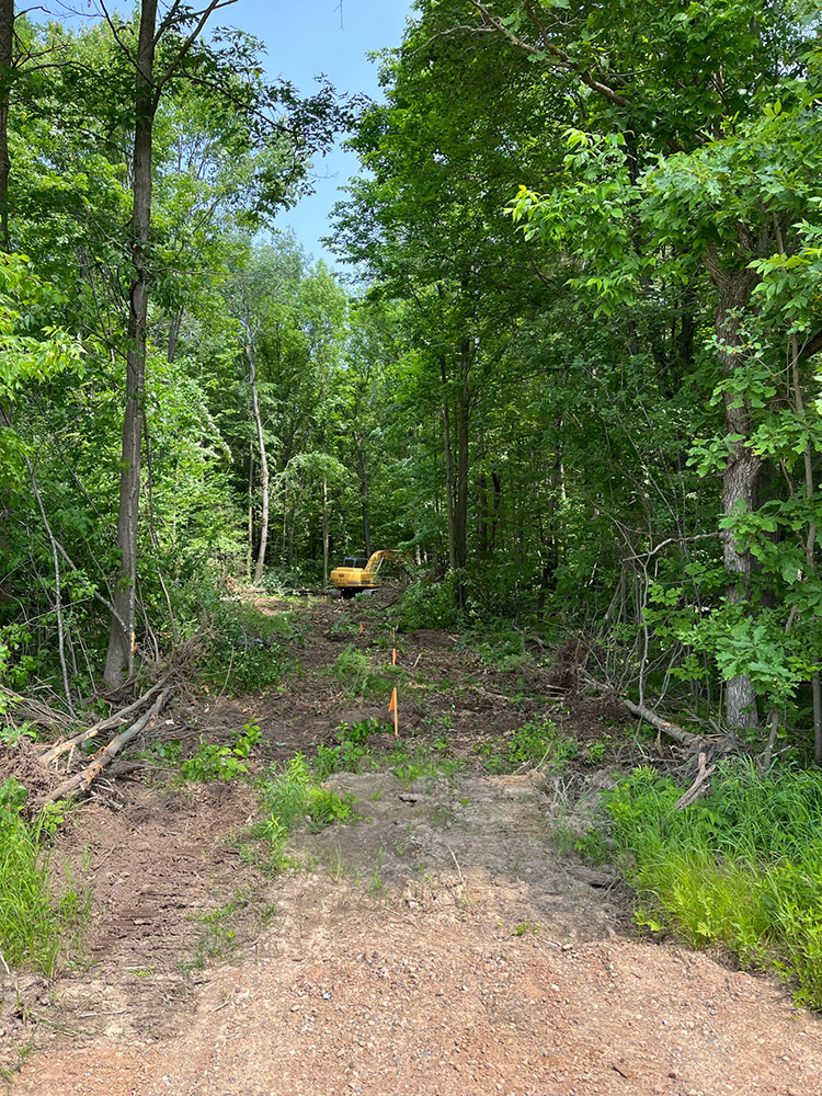 Land Clearing, Driveway Install, & Building Pad - Anderson Excavating ...