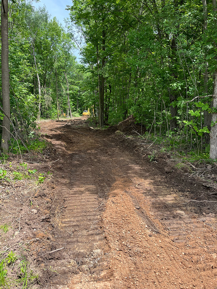 Land Clearing, Driveway Install, & Building Pad - Anderson Excavating ...