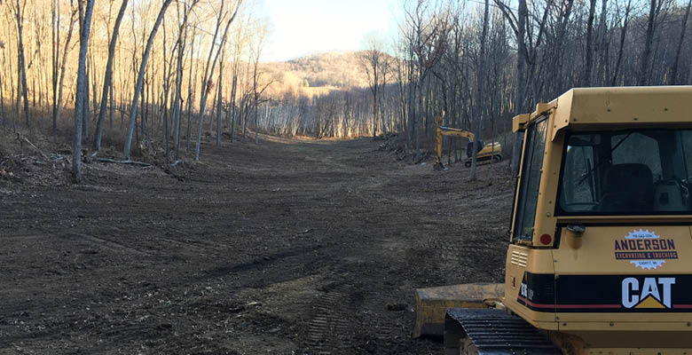 Trail Clearing on Hunting Land