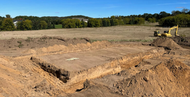 Excavation for New Construction