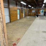 Horse Barn, Site Prep, New Concrete, Skid-steer work